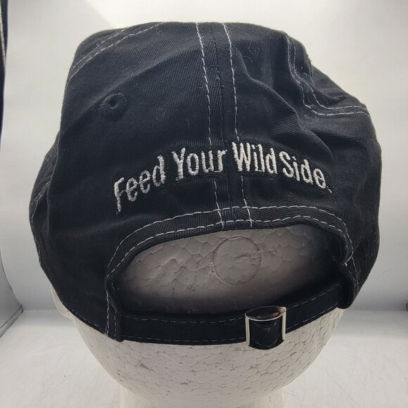 Jack Links Beef Jerky Baseball Hat Cap Feed Your Wild Side Black Adjustable - Picture 3 of 9